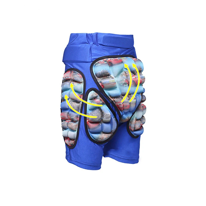 Kids Sports Skateboarding Skiing Snowboarding Shorts Protective Hip Padded For Roller Impact Protection Snow Motorcycle Pad Gear