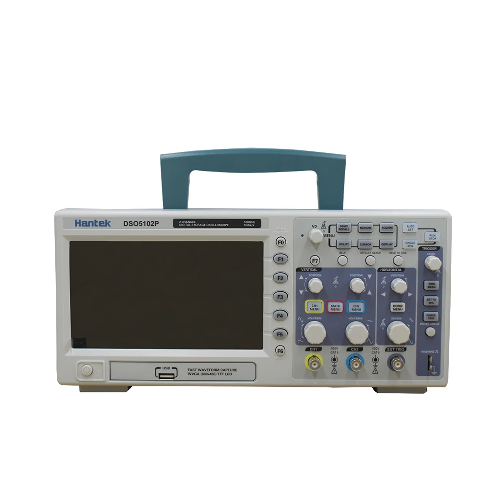 Hantek DSO5102P Цифровой Осциллограф usb анализатор 100 МГц 1GSa/s 40 к дешевле, чем DSO5102B AC110V/220 В