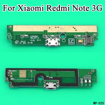 cltgxdd Microphone Module+USB Charging Port Board Flex Cable Connector For Xiaomi Redmi Note 3G 1 2 3 4X 5A Note 4G Replacement - Цвет: Redmi Note 3G