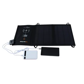 

Portable Solar Charger Foldable PowerBank Outdoor Portable Solar Panel Charger for Cell Phone Mobile Phone MP3 11W