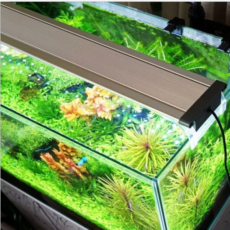

Aquarium LED lighting 120cm high quality aquarium light lamp expandable bracket white and blue red leds for aquarium