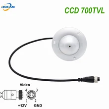 HQCAM 700TVL Aviation Connector Mini UFO Camera Indoor Elevator Lift Security CCTV Camera Aviation SONY CCD Effio-e 4140+673672