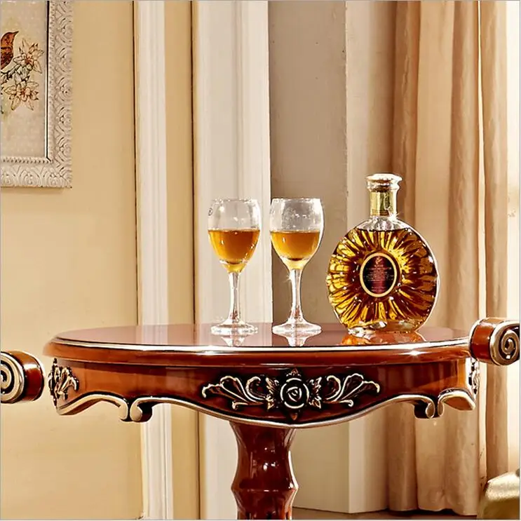 Античный стиль Итальянский маленький стол, твердой древесины Италия стиль роскошный набор для чайного столика pfy701