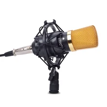 Конденсаторный микрофон i-one! Конденсатор KTV микрофон Профессиональное аудио студия вокальная запись караоке микрофон с 3,5 мм разъем