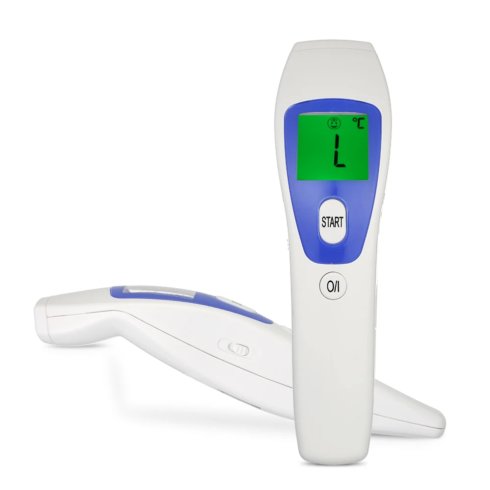 

Thermometers Digital IR Infrared Non-contact Body Object Thermometer for Baby Adult LCD Fever Alarm degree CE ISO Approved care