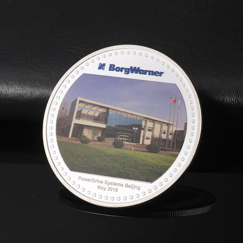 

Factory direct printing enamel badge custom plating Epoxy coins