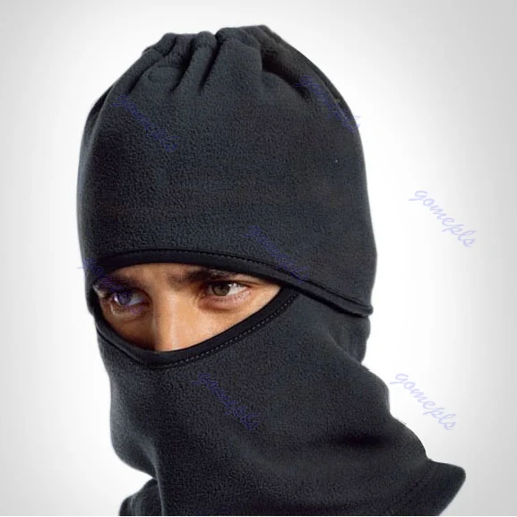 

Hot Sell 6 in 1 Thermal Fleece Balaclava Hood Police Swat Ski Bike Wind Stopper Face Mask