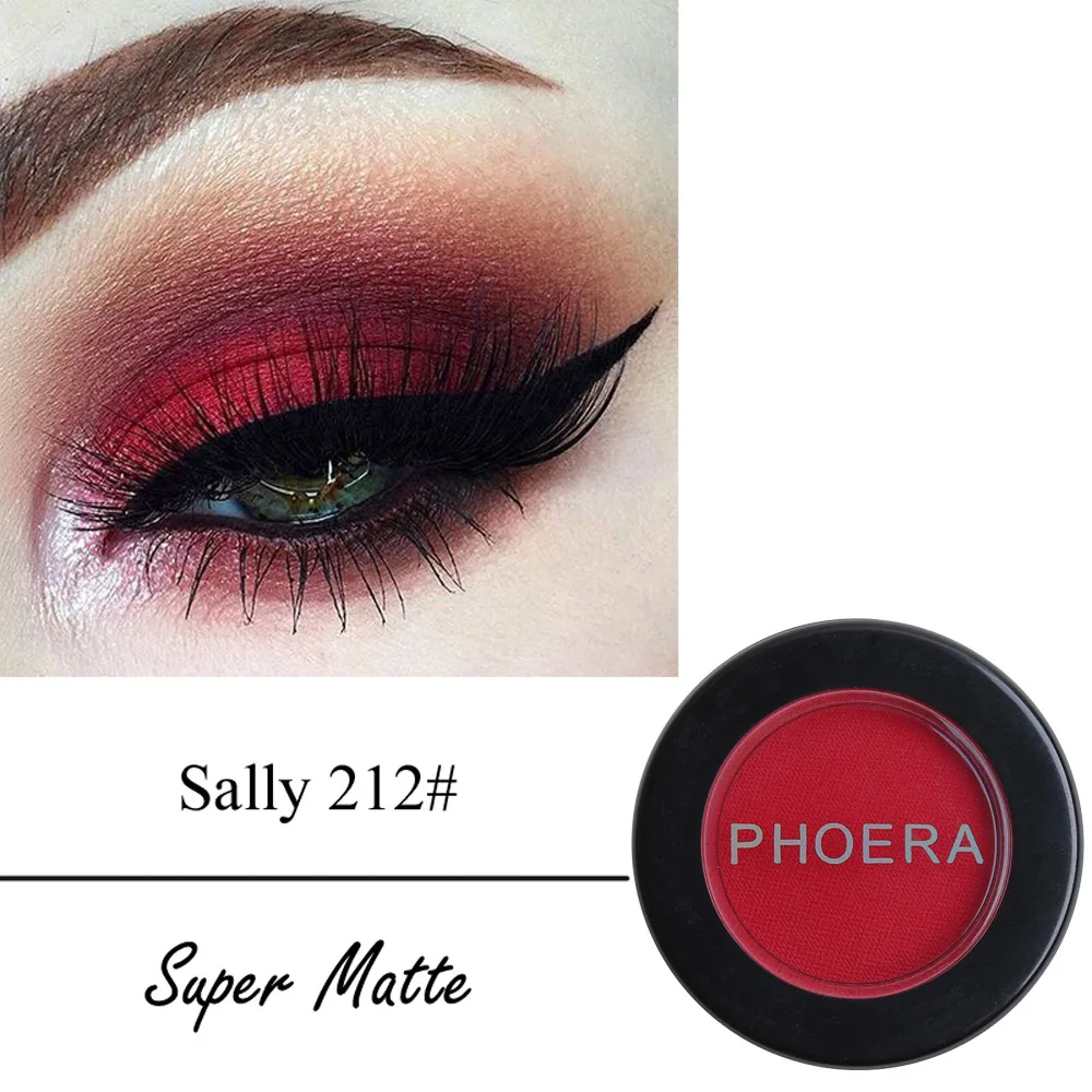 

PHOERA New Cosmetic Fashion Matte Eye shadow Cream Makeup Palette Shimmer Set Eyeshadow 2019 5.7