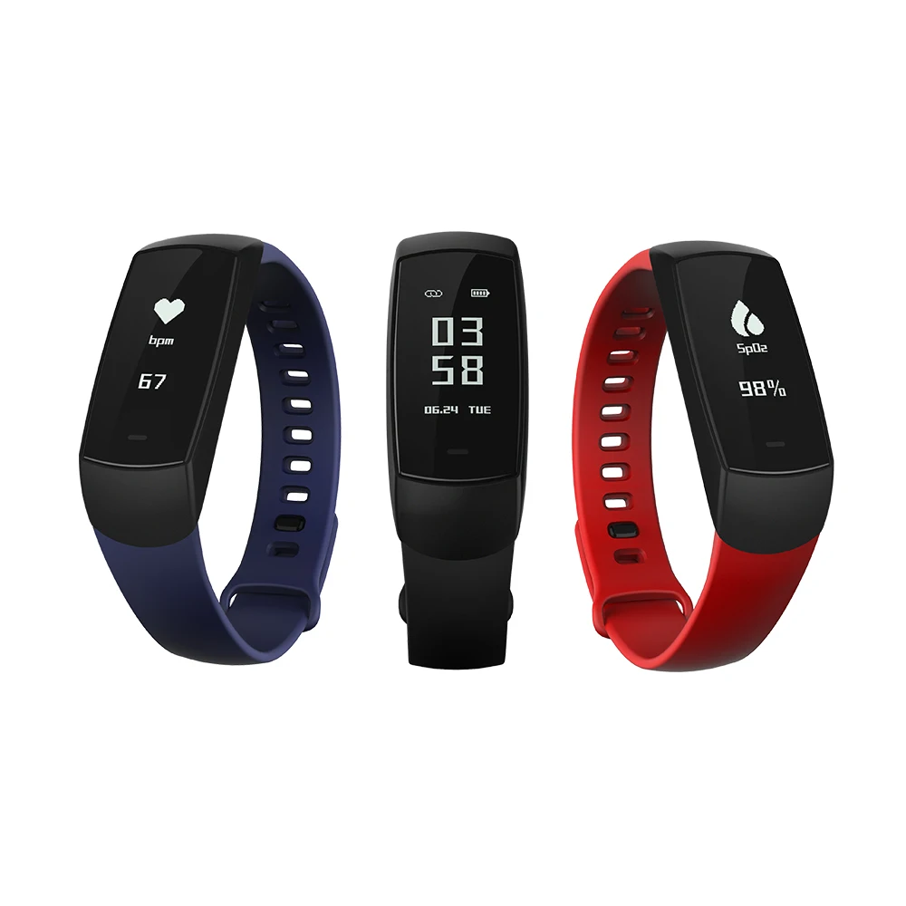 RT06 Fitness Smart Bracelet Blood Pressure Watch Heart