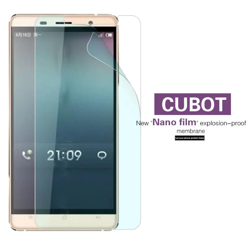

Anti-shatter Plastic Screen Protector Films For Cubot Cheetahphone Echo MAX 6 Rainbow Z100 Explosion-proof Nano Soft Film