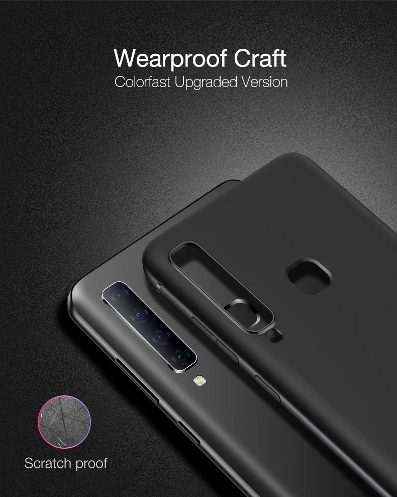 Cafele Matte Case for Samsung Galaxy A9 2018 Cover Soft TPU Silicon Ultra Thin Case for Samsung A9S A9 2018 A920 Phone Cases (11)