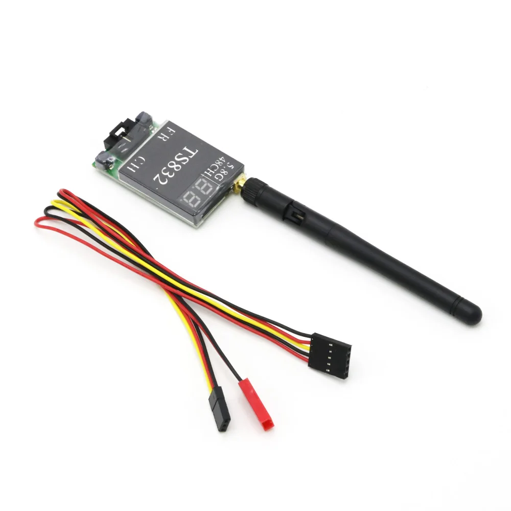 Mitoot TS832 FPV 5 8G 48CH 600mW 7 4 16V беспроводной AV Передатчик для Multirotor часть|Детали и