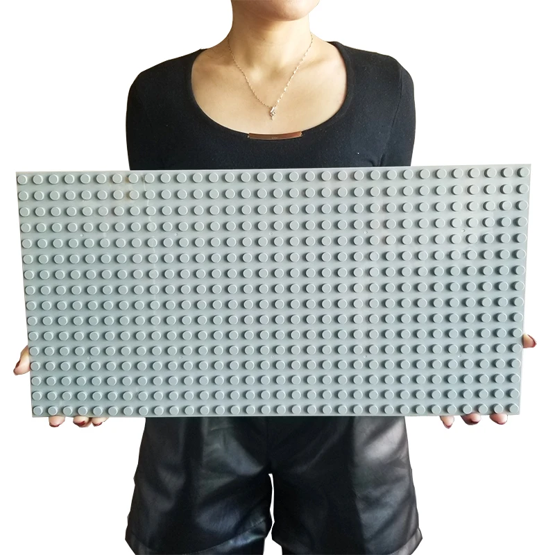 Big Bricks Baseplate 16*32 24*24 Dots DIY Base Plate Big Building Blocks Toys For Children Kid Compatible Legoed & Duplos