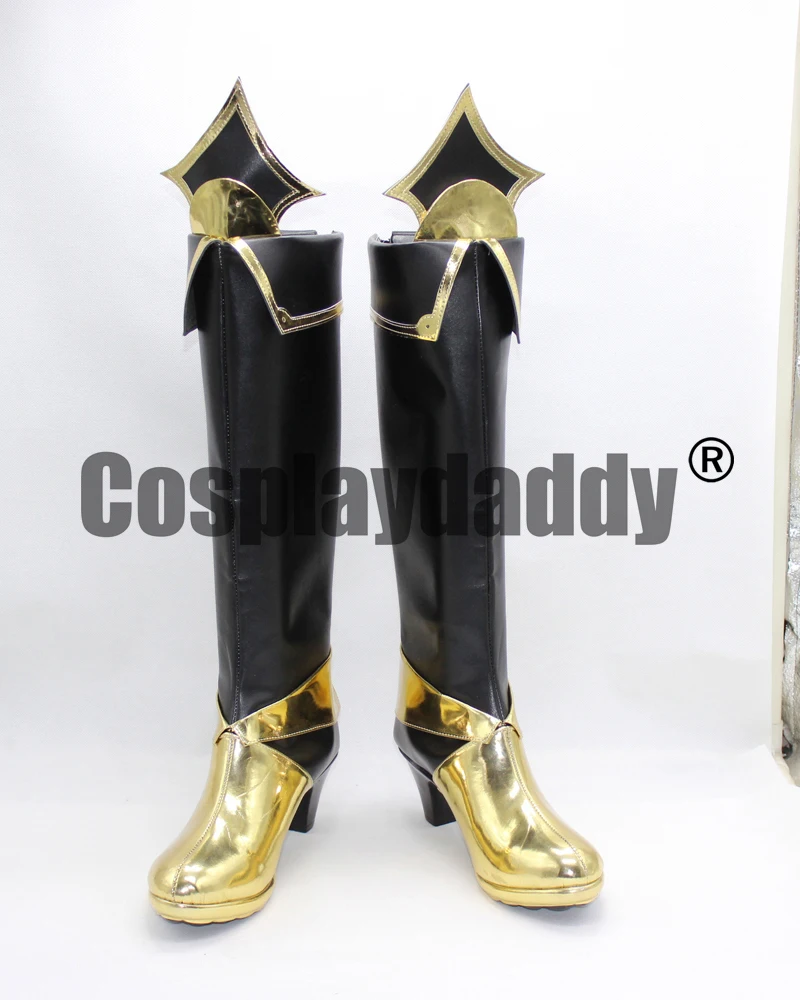 

Magical Girl Raising Project La Pucelle Girls Long Party Cosplay Shoes Boots X002