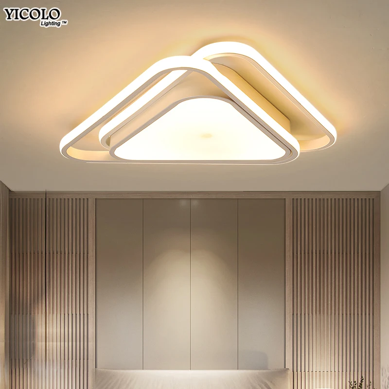 

Acrylic Modern ceiling lights for living room bedroom White Simple surface mounted led ceiling lamp home lighting fixtures