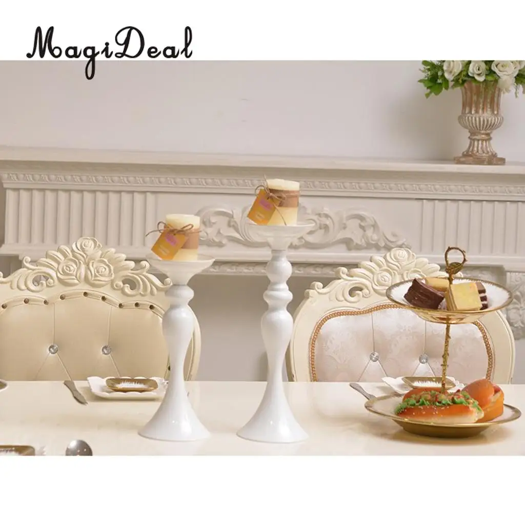 Large Metal Flower Vase Planter Home Decor Wedding Pillar Case Candle Holder Tea Light Candlestick