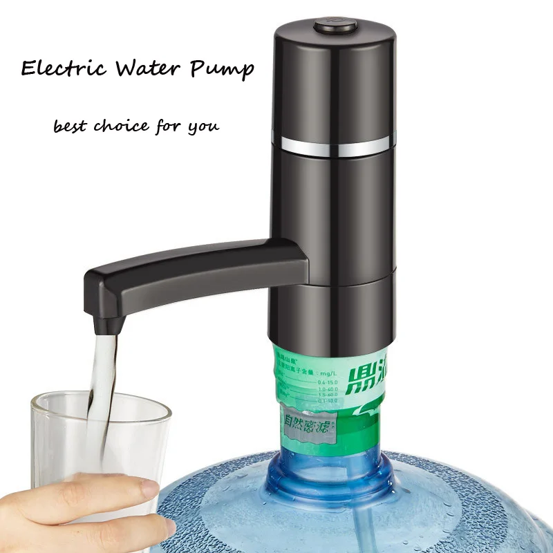 

Wireless Rechargeable Electric Water Pump Water Bottle Dispenser Water Portable Drinking Bottles Drinkware Tools For Sports/Camp