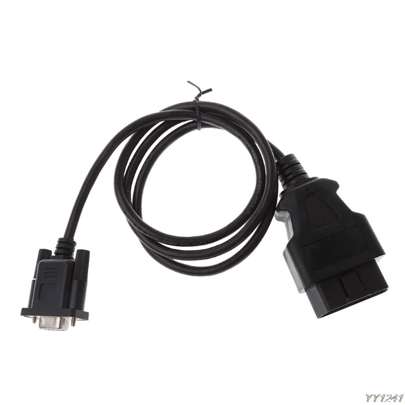 Universal OBD 2 16PIN - DB9 RS232 Cable for Car Diagnostic Adapter Scanner OBDII Connertor Auto Vehicle OBD2 Extender |