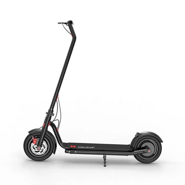 Best 10 inch Electric scooter portable folding mini adult shock generation driving two wheel lithium battery scooter 1
