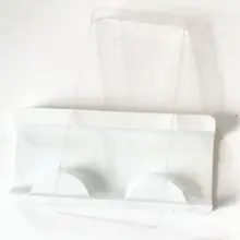 10 компл./лот квадратная коробка для упаковки для 25 мм длинные ресницы пустой ресницы пластиковый посылка прозрачной крышкой лоток ресницы упаковочная коробка