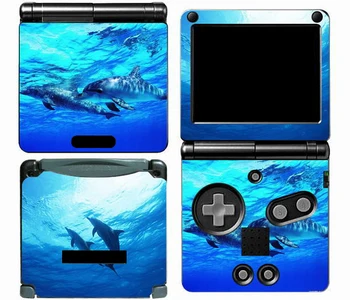 

Dolphin 012 Vinyl Skin Sticker Protector for Nintendo GameBoy Advance GBA SP skins Stickers