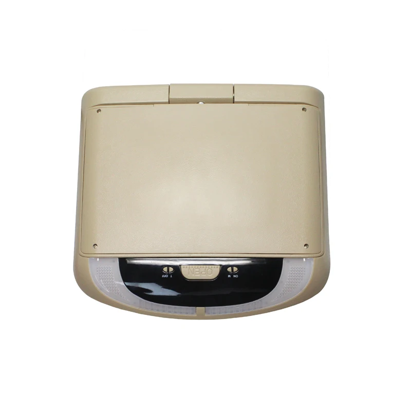 Высокое разрешение 9 дюймов цветной TFT ЖК монитор на крыше автомобиля 2 способ видео вход флип вниз монитор, потолочный автомобильный монитор