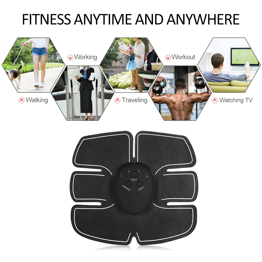 Vibration Abdominal Muscle Trainer (4)