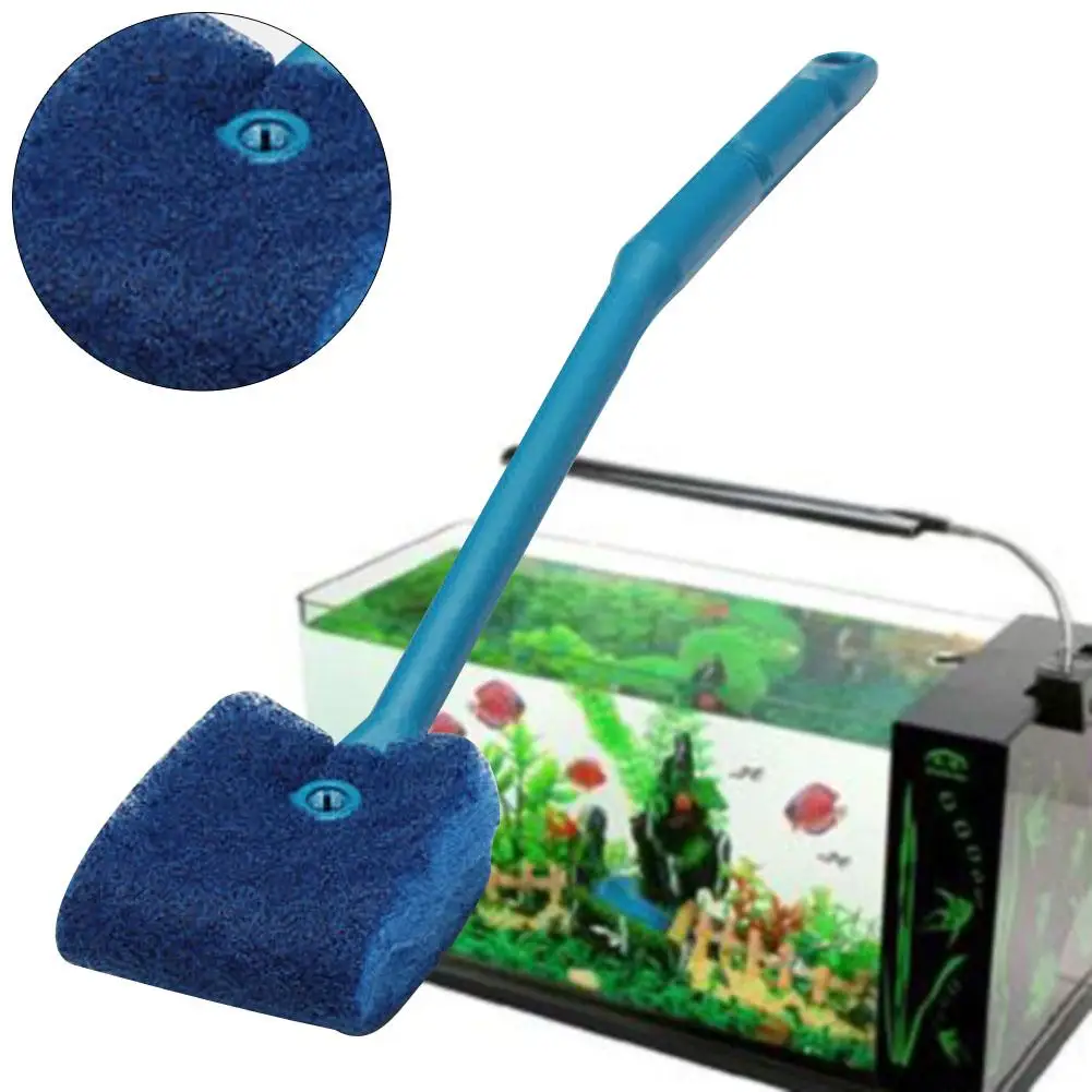 Aquarium Brush Fish Tank Wiping Tank Algae Clean Tool Convenient