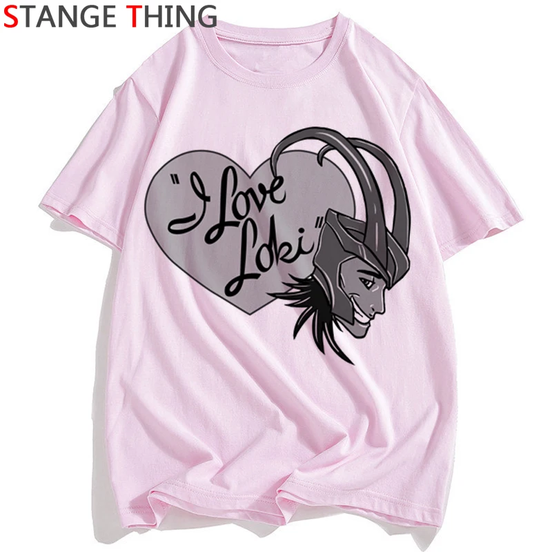 Новейшая летняя крутая футболка Loki для мужчин/wo для мужчин, футболки Темного Мира, Повседневная футболка в стиле Харадзюку, хип-хоп футболки для мужчин/женщин - Цвет: W6352