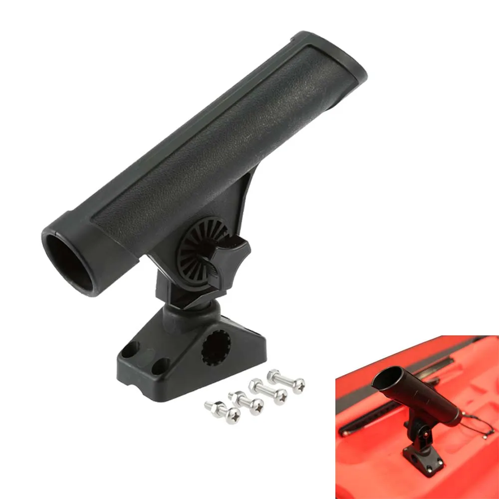 360 Degree Adjustable Rod Holder 4.5cm Kayak Diameter Rod Holder for