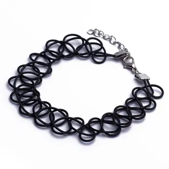 

Hot Sale Stretch Choker Necklace Collar Black Tattoo Retro Elastic Punk