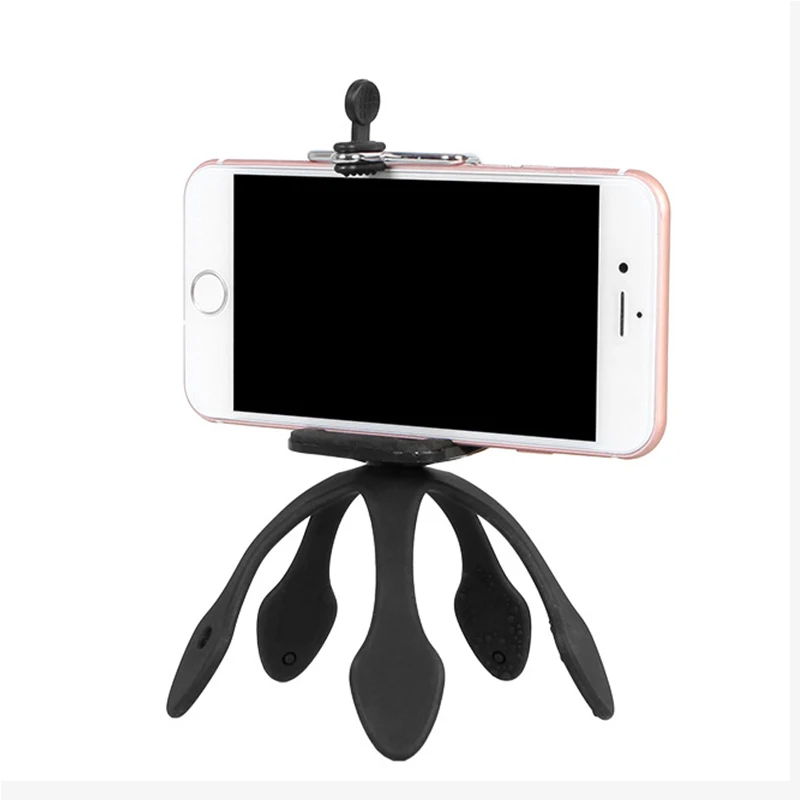 ALMXM Mini Tripod with Phone Holder Mount Portable Selfie Camera Monopod for iPhone X 8 7 Canon Nikon Gopro Smartphone | Мобильные