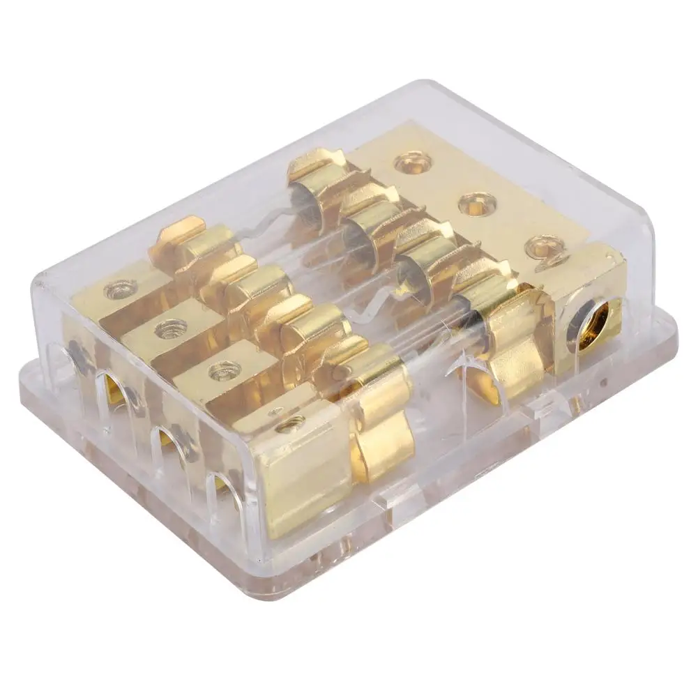 Car Auto Fuse Holder Stereo Audio Circuit Blade Fuse Holder Box Block 1
