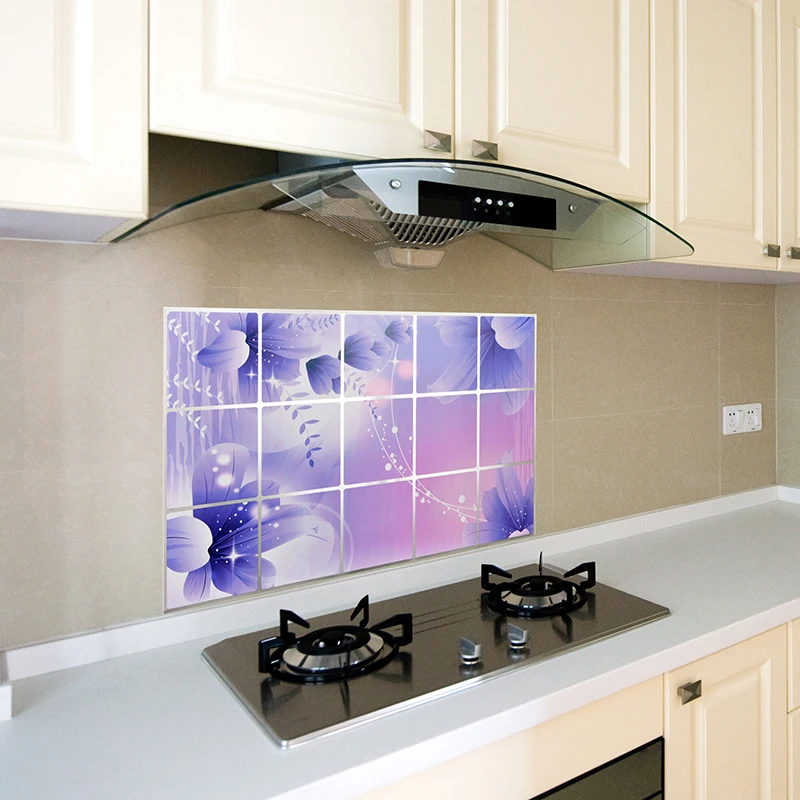 Kitchen Removable Skirting Board Flooring Angular Wall Sticker Window Home Decor Decal Mural Art