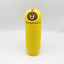 Pencil Holder Pen Pencil Stand Storage Pot Holder Container Stationery Box Organizer 1 pc pencil shaped pen stand holders for students plastic dest stationery holder cartoon creative pen holder