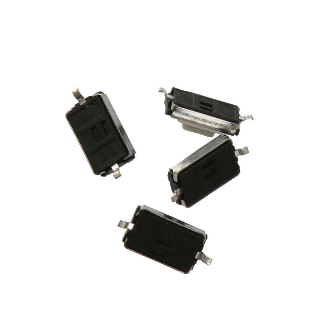 Generic 3X6X2.5mm Tactile Push Button Switch Tact Switch Micro Switch SMD Pack of 100