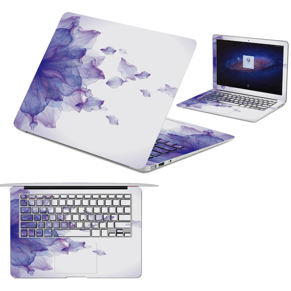 Ноутбук Стикеры Обложка для Xiaomi Mi Air 12 13 виниловая наклейка кожи MacBook Pro Retinq 5 3 15