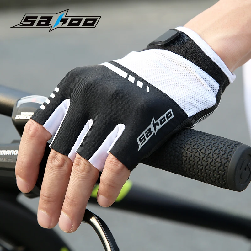 Prix pour SAHOO 2017 vélo gants demi doigt été vtt vélo vélo gants de silicium Gel pad vélo gant pour hommes femmes respirant Prix pour SAHOO 2017 vélo gants demi doigt été vtt vélo vélo gants de silicium Gel pad vélo gant pour hommes femmes respirant