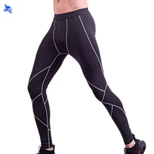 Сильно облегающее Спортивное мужское белье колготки для бега спортивные мужские облегающие леггинсы для бега быстросохнущая одежда для спортзала фитнеса тренировочные штаны для йоги
