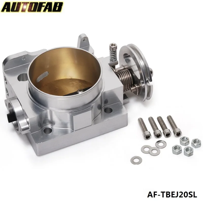 AUTOFAB - For SUBARU WRX STI EJ20 EJ25 02-05 GDB 70mm Aluminum Turbo Throttle Body AF-TBEJ20SL