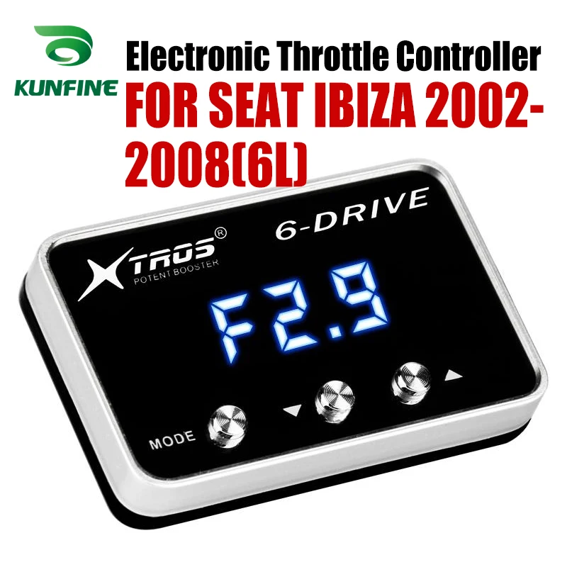 Car Electronic Throttle Controller Racing Accelerator Potent Booster For SEAT IBIZA 2002-2008(6L) ALL PETROL ENGINES Tuning | Автомобили и