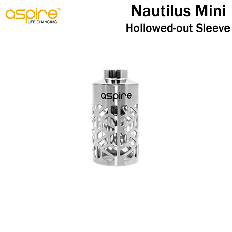 

Original Aspire Nautilus Mini Hollowed-out Sleeve 2ml Mini Nautilus Replacement Tank Stainless Steel Tube vs Nautilus