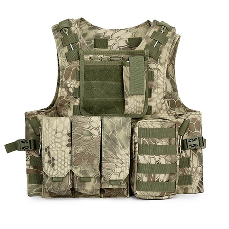  Outdoor Hunting Protective Vest Military Airsoft Shooting Paintball Vest Tactical Combat CS Wargame
