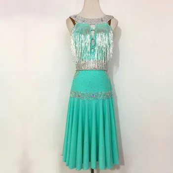 

Customized Children's Latin Competition Dress Adult Latin Dance Dress Latin Dance Dress