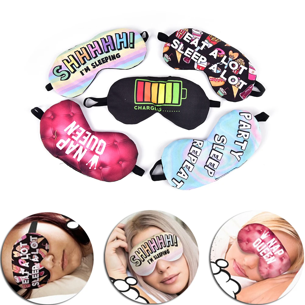 1PC Travel Sleep Mask Rest Relax Sleeping Aid Blindfold Cover Eye Patch