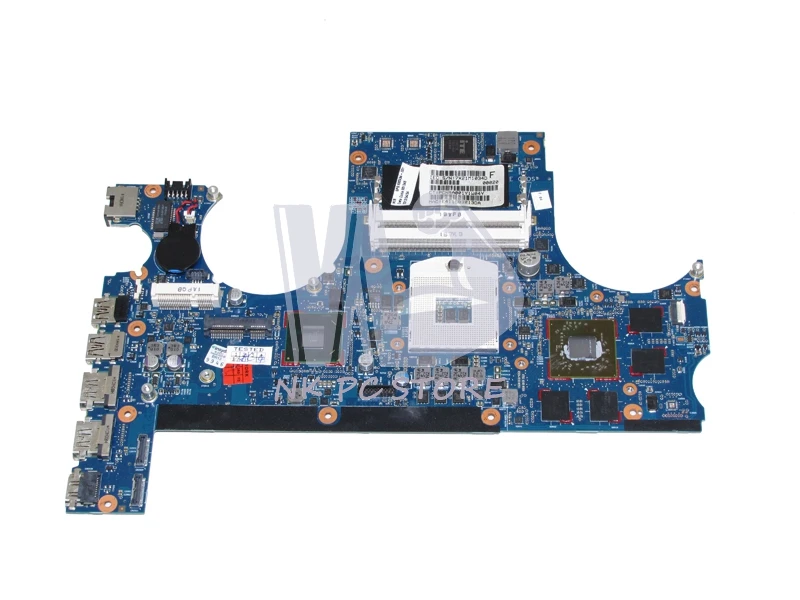 665934 001 Laptop Motherboard For HP Envy 17 17T 17T 3000 Main Board