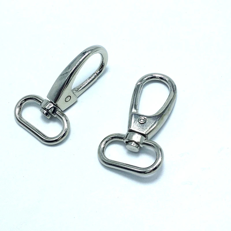 1'' Silver Plated Lobster Clasps ,Lobster Swivel,Trigger Clip Snapin