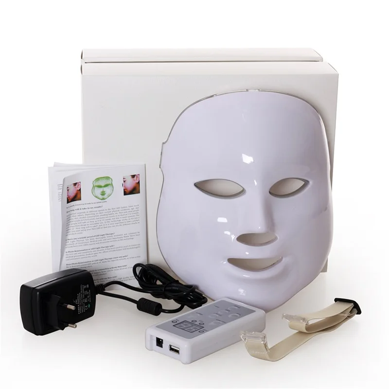 PDT Led Light Therapy Skin Rejuvenation 7 Color led face mask photon