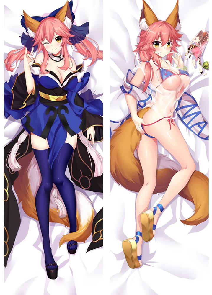 Аниме Dakimakura Body Fate Tamamo no Mae 150x50 см 100x35 см чехол для подушки манга 1