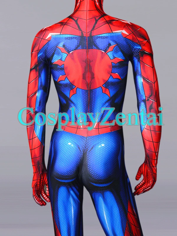 Новинка; костюм Человека-паука; костюм для косплея; 3D спандекс; костюм Человека-паука Zentai